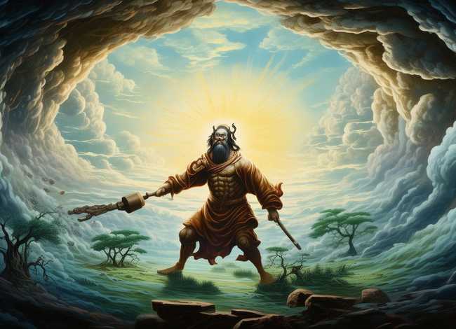 盘古开天地的经典故事、盘古开天地的经典故事有哪些