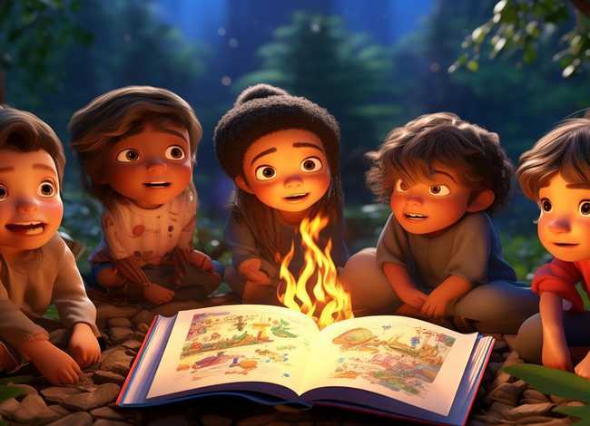 儿童英语小故事绘画 - 小儿英语故事大全100首