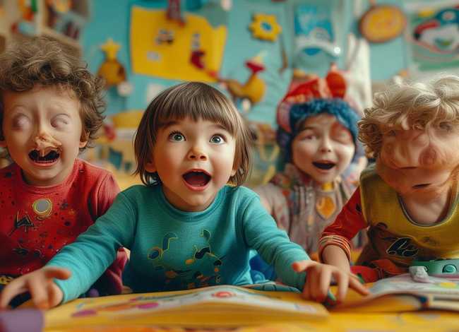 儿童故事四人分角色励志（分角色表演的幼儿故事四人）