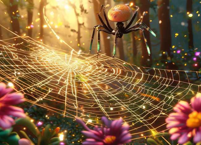 蜘蛛的故事绘本（蜘蛛的故事绘本故事内容）