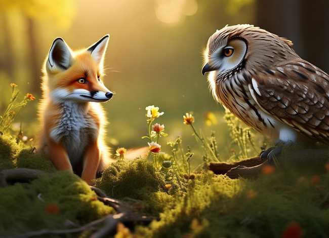 小狐狸的故事儿童完整版；小狐狸的故事文字版