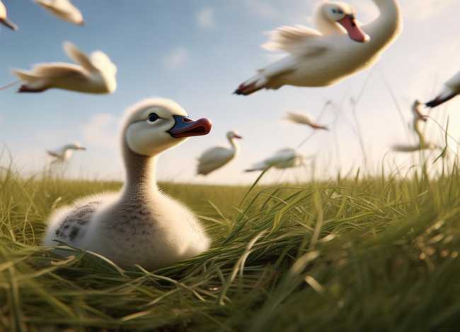 童话故事《丑小鸭》；安徒生童话丑小鸭