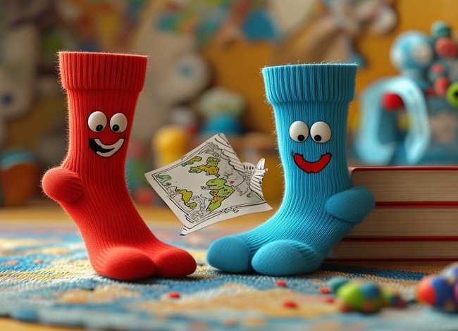 袜子的故事儿童版，袜子的小故事
