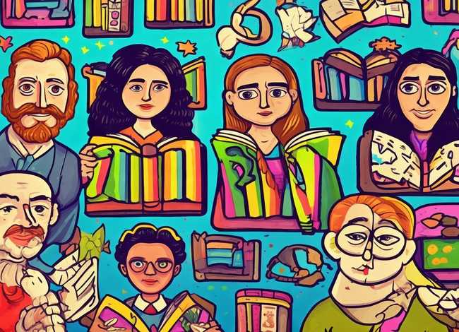 名人读书故事手抄报图片大全（名人读书故事手抄报图片大全四年级）