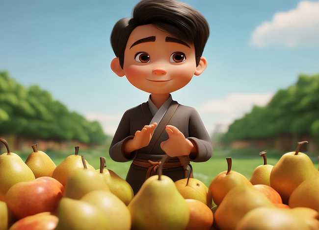 中华美德故事动画片，中华美德故事动画片-孔融分梨