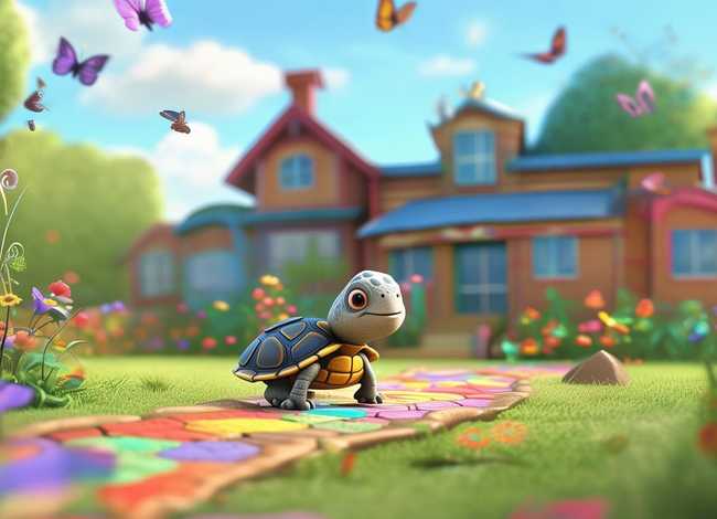 儿童故事小乌龟上学记、小乌龟上幼儿园的故事视频