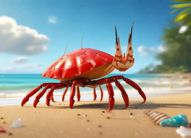 儿童故事螃蟹横着走，螃蟹横着走路的寓言故事