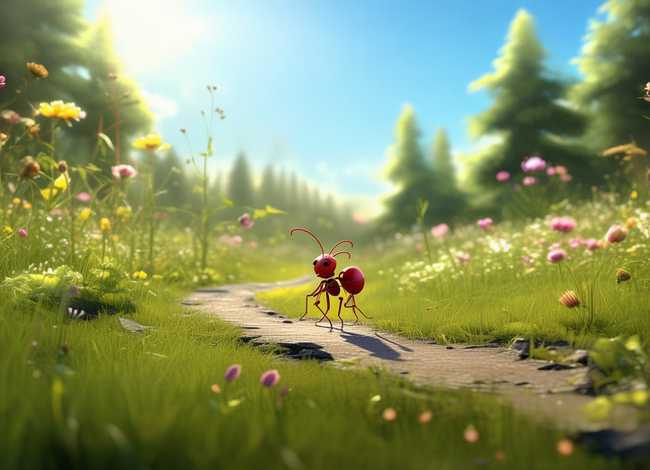 儿童故事小蚂蚁安特 小蚂蚁幼儿故事