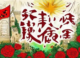 党的光辉历史手抄报、党的光辉历史手抄报的字可以写什么