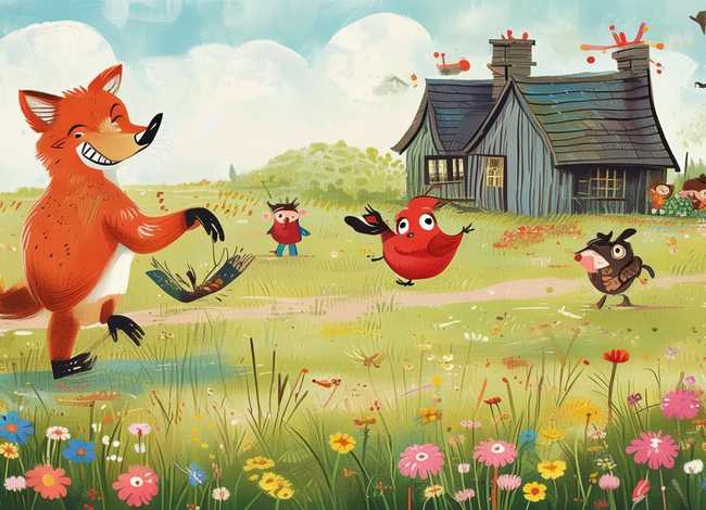 儿童故事狐狸偷鸡（幼儿故事狐狸偷鸡）