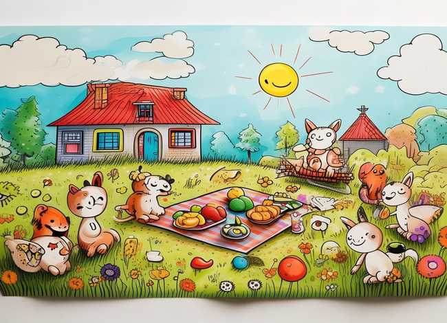 绘本小故事简笔画（绘本小故事简笔画图片）