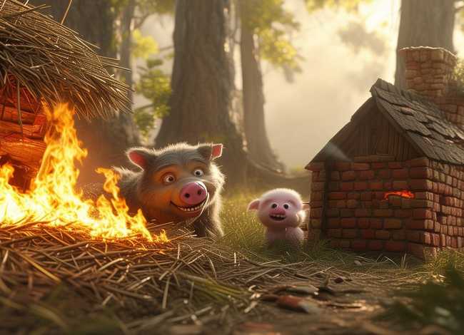 狼和三只小猪的故事 狼和三只小猪的故事完整版