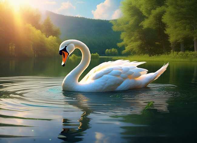 天鹅的故事童话；《天鹅的故事》短文阅读答案