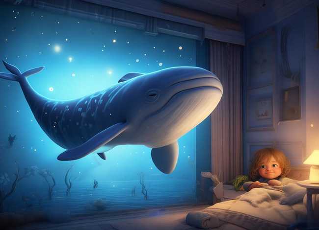 儿童故事睡前故事0-3岁鲸鱼（鲸鱼睡前小故事）