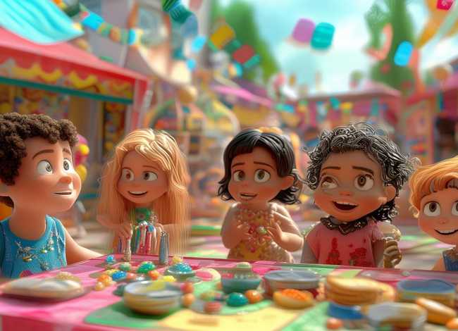 赚钱故事儿童；开心赚钱的故事