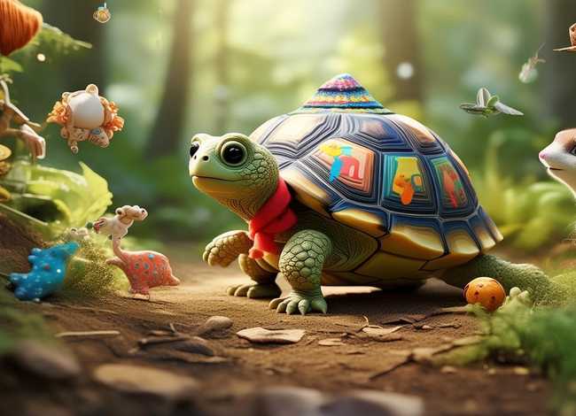 用乌龟编一个有趣的故事 用乌龟编一个有趣的故事作文