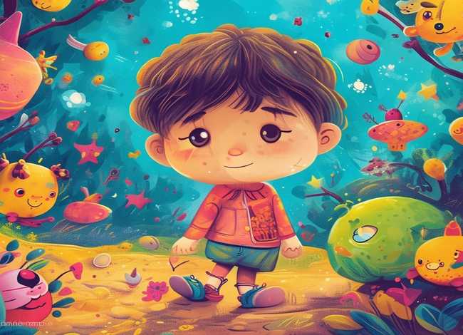 儿童故事图文连环画 幼儿故事连环画图片4张简单