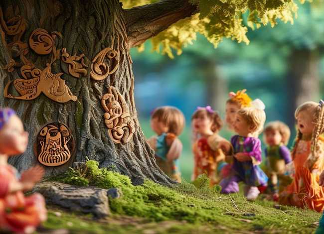 儿童故事寓言故事绘画 寓言故事儿童绘画