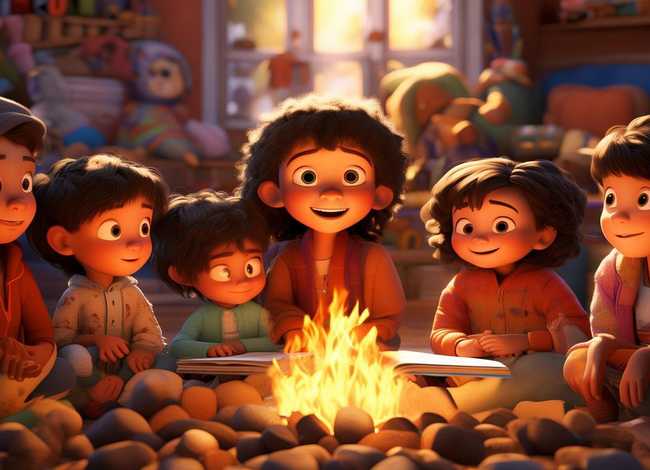 幼儿听故事发圈文案 - 幼儿听故事发圈文案简短