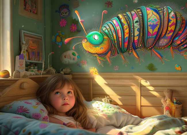 有关毛毛虫的儿童故事 - 有关毛毛虫的睡前故事