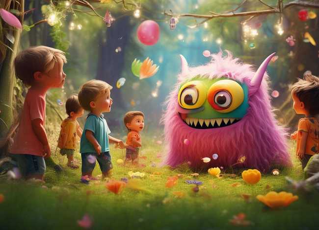 儿童故事怪兽，关于怪兽的幼儿故事