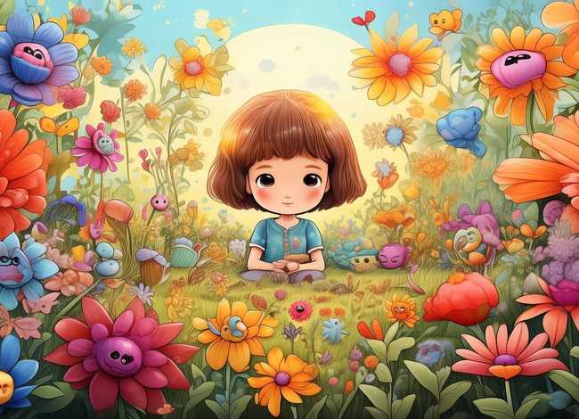 小花的绘本故事；小花的绘本故事内容