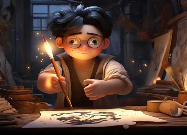 神笔马良的故事画，神笔马良的故事画师是谁