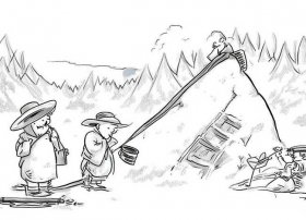 三个和尚的故事绘本，三个和尚的故事绘本图片简笔画