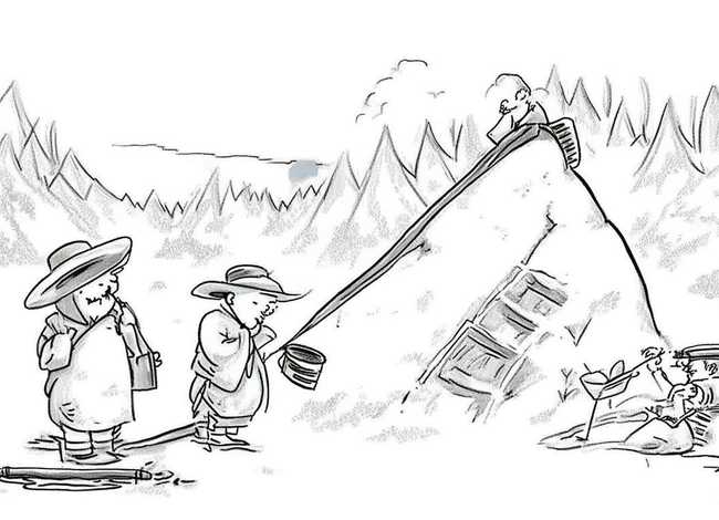 三个和尚的故事绘本，三个和尚的故事绘本图片简笔画