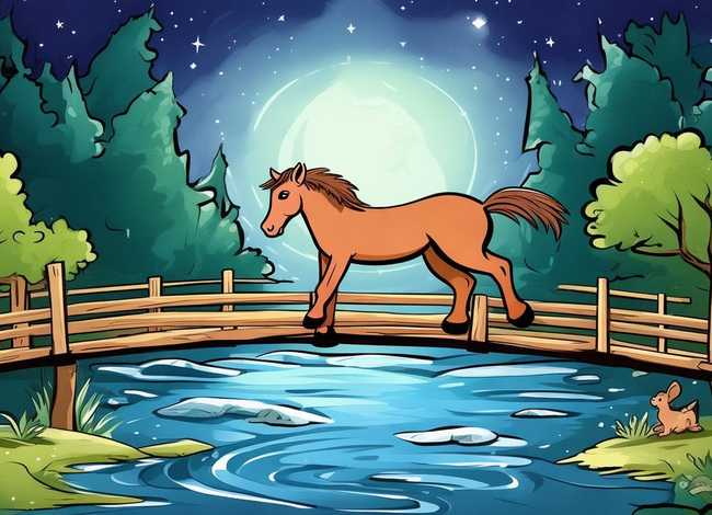 儿童故事小马过河故事视频，小马过河幼儿故事视频