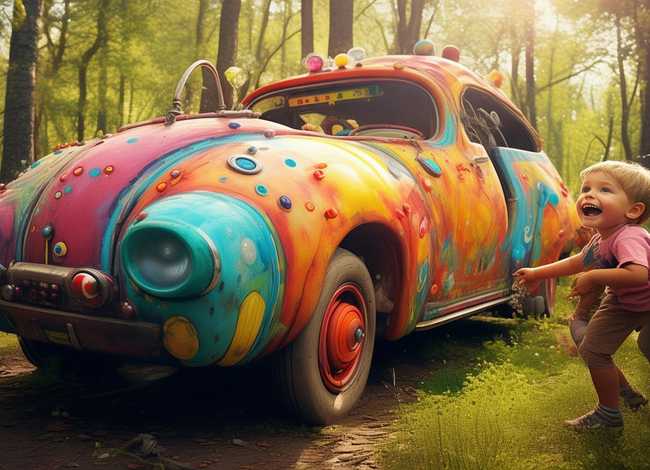 神奇汽车儿童故事，神奇汽车的故事