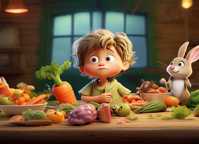 儿童故事挑食的严重后果，挑食的幼儿故事