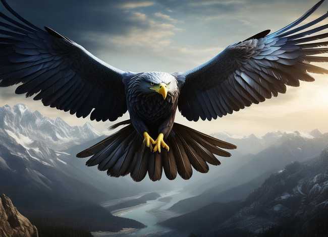 老鹰的故事文字版，老鹰的故事文字版图片