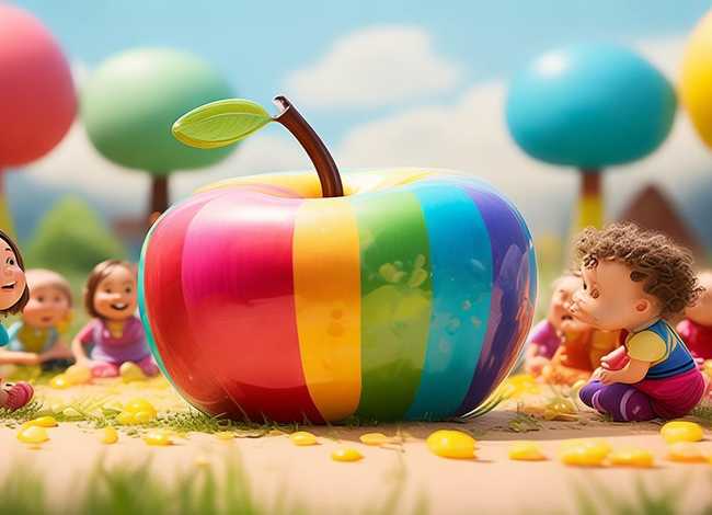 苹果的故事幼儿园 - 幼儿园一个苹果的故事