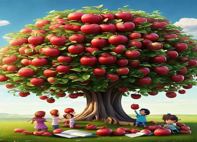 关于苹果的幼儿故事绘本，关于苹果树的绘本故事