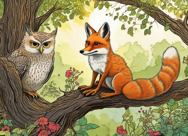 英语寓言故事连环画（英语寓言故事连环画4幅图片）