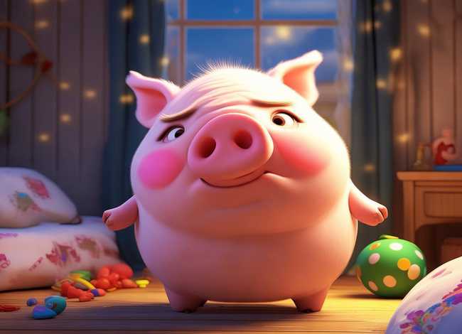 儿童睡前故事爱生气的小猪，生气的小猪 睡前故事