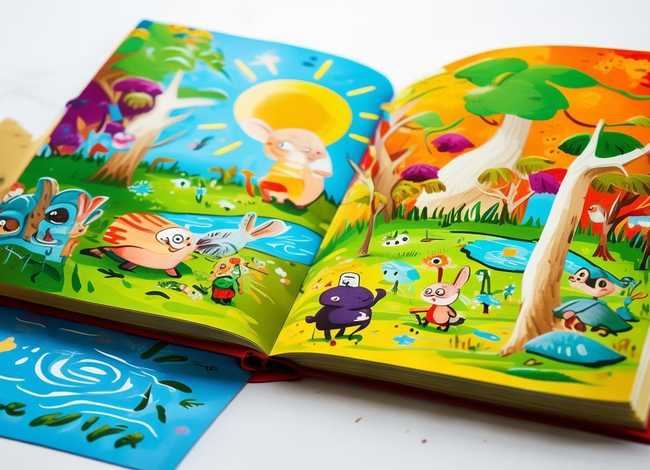 儿童故事绘本阅读6页；幼儿故事绘本6页