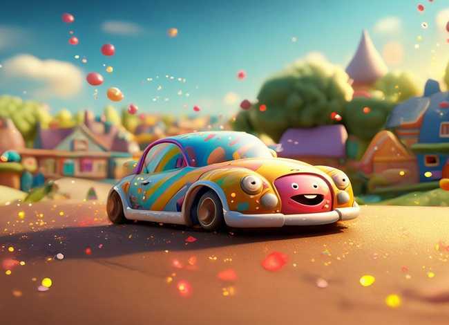 儿童故事汽车是怎样运动起来的 - 小汽车是怎样运动起来的