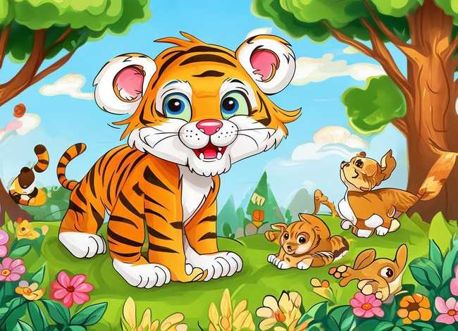 老虎幼儿故事大全文字版（老虎幼儿故事大全文字版视频）