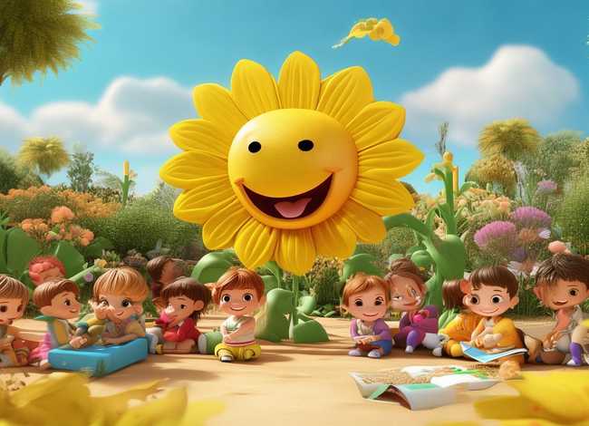 儿童故事太阳花 故事太阳花幼儿园教案