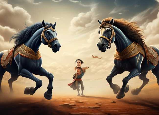 田忌赛马故事动画，田忌赛马故事动画视频