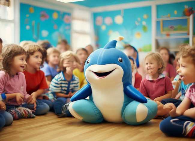 海豚小故事幼儿园、小海豚的幼儿故事