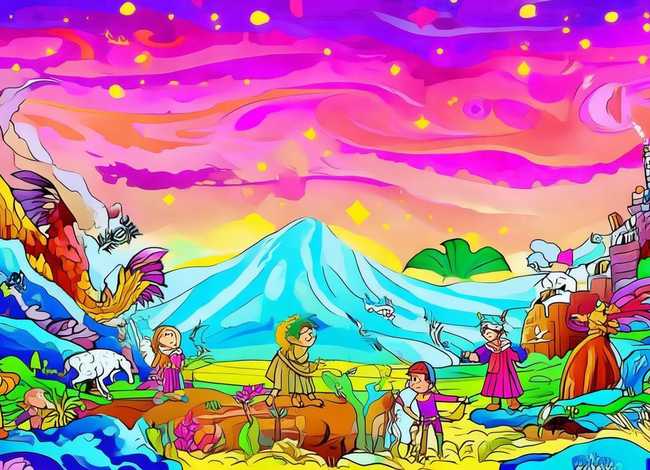 神话传说主题的儿童画 神话传说主题的儿童画怎么画