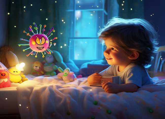 儿童睡前故事细菌；六岁孩子睡前故事细菌的故事