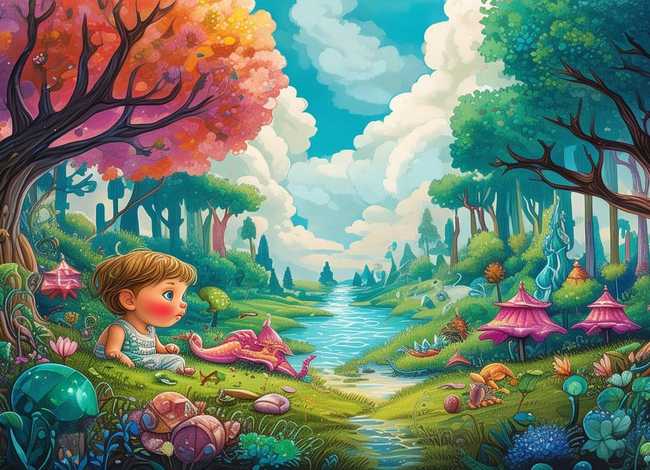 儿童故事绘画；儿童故事绘画版