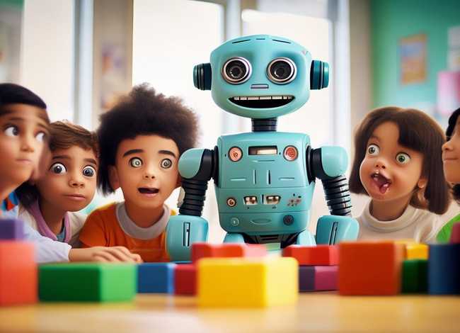 儿童机器人益智故事；机器人少儿故事