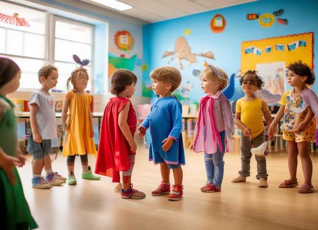 儿童角色扮演故事简短 - 角色扮演故事幼儿园