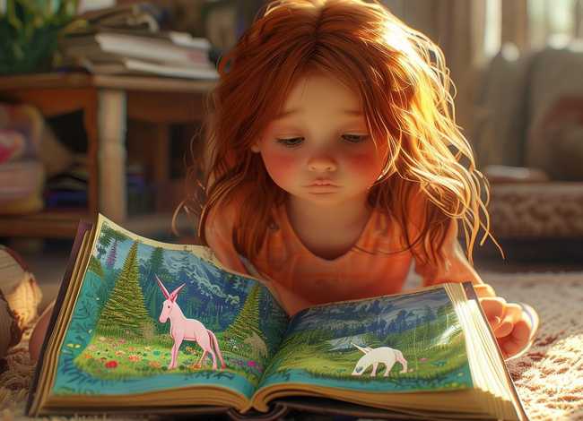 小女孩的故事书 小女孩读的故事书