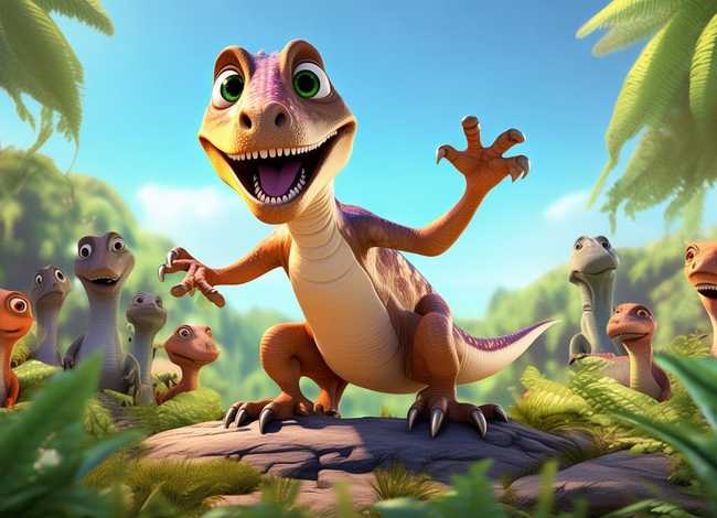 儿童霸王龙故事动画；霸王龙讲故事动画片